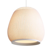 Golden Canada 4017-17 SNY - Golden Lighting Tela Integrated LED 18in Pendant in Sand Yellow
